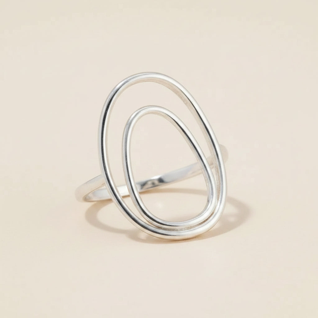 Double Ovals Ring