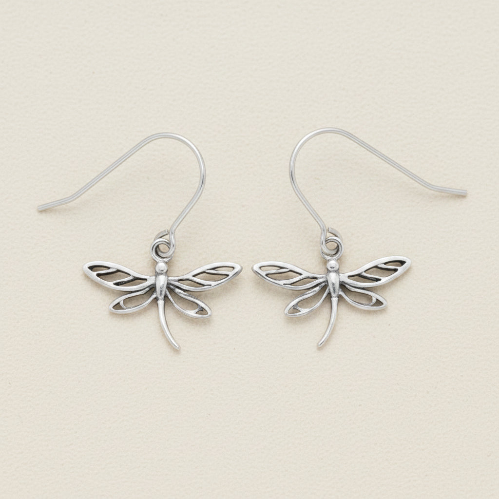 Dragonfly Dangle Earrings