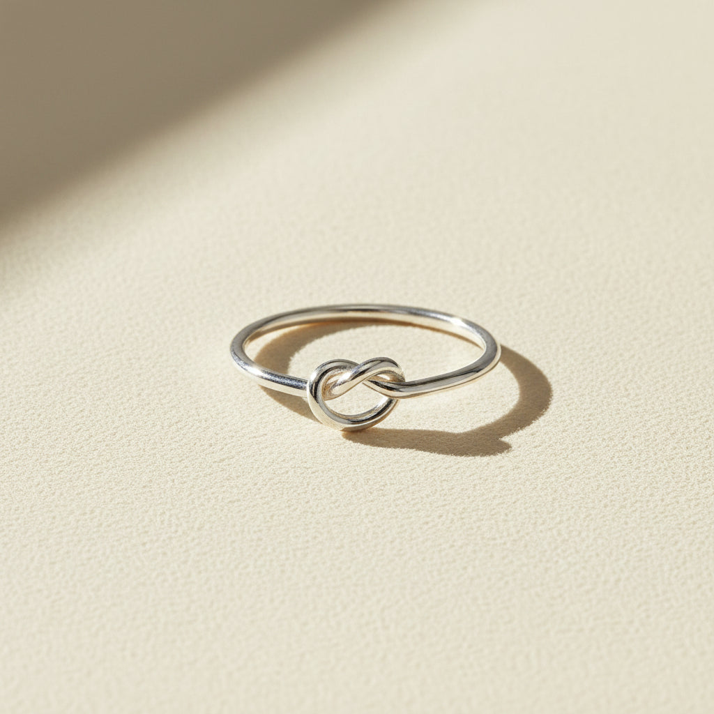 Dainty Love Knot Ring