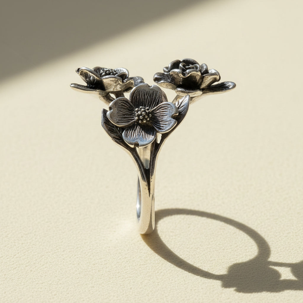 Dogwood Flowers Ring