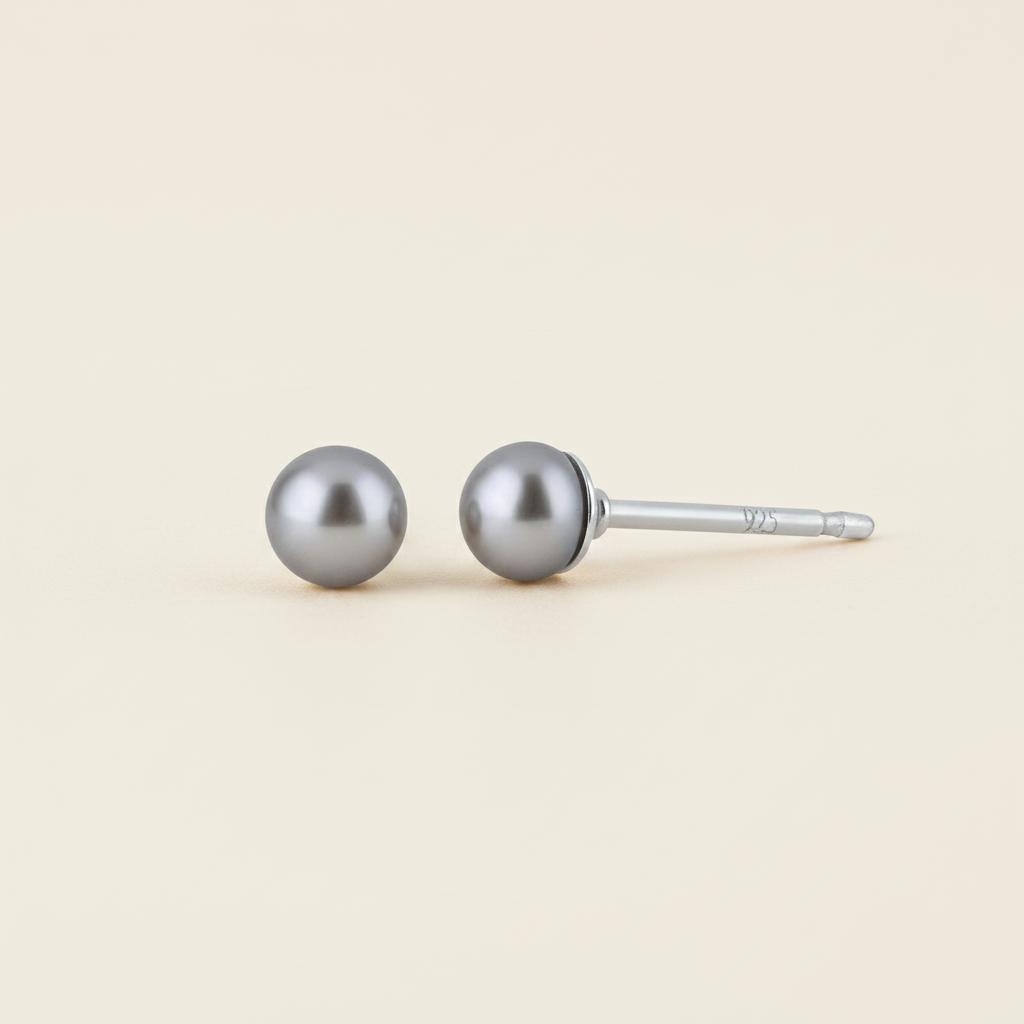 Small Pearl Stud Earrings