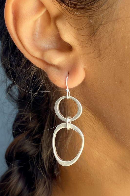 Organic Circles Earrings
