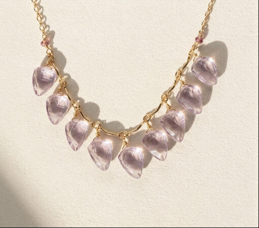 Liliac Petals Necklace