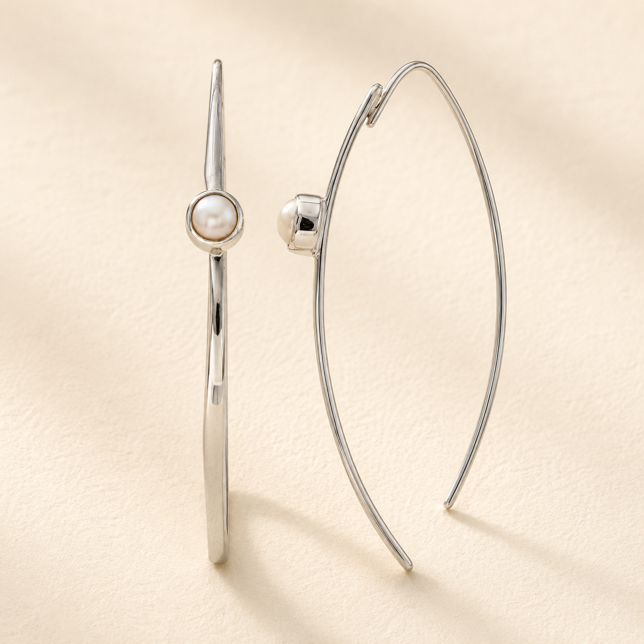 Pearl Marquis Earrings