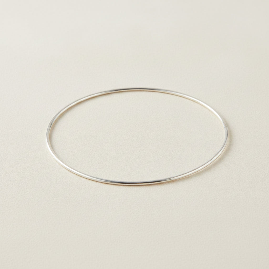 Hammered Textured Bangle Bracelet