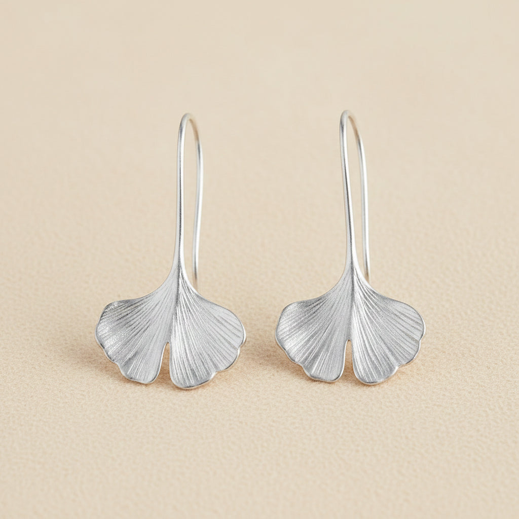 Gingko Leaf Earrings