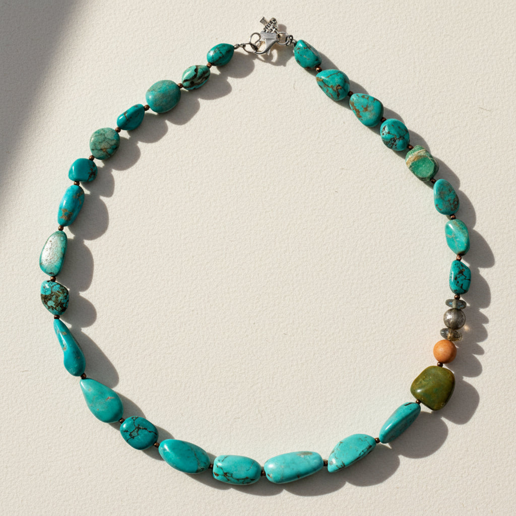 Sand & Sky Turquoise Necklace