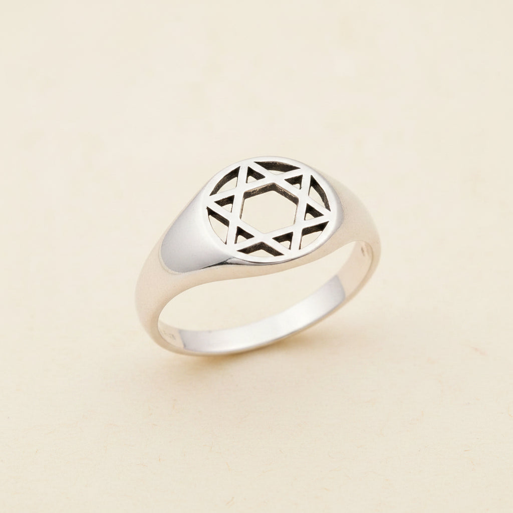 Star of David Signet Ring