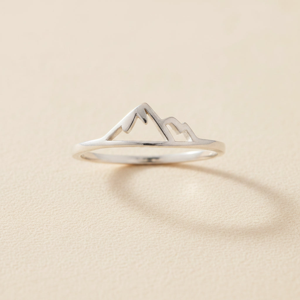 Snow Cap Mountain Ring