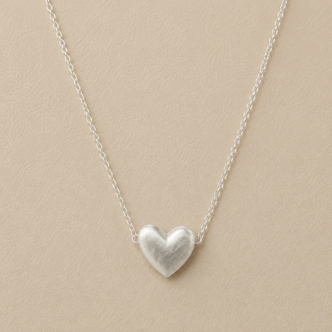 Puffy Heart Necklace