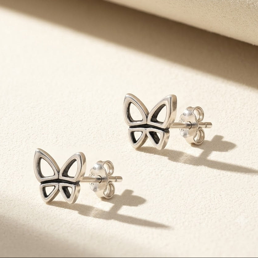 Butterfly Stud Earrings