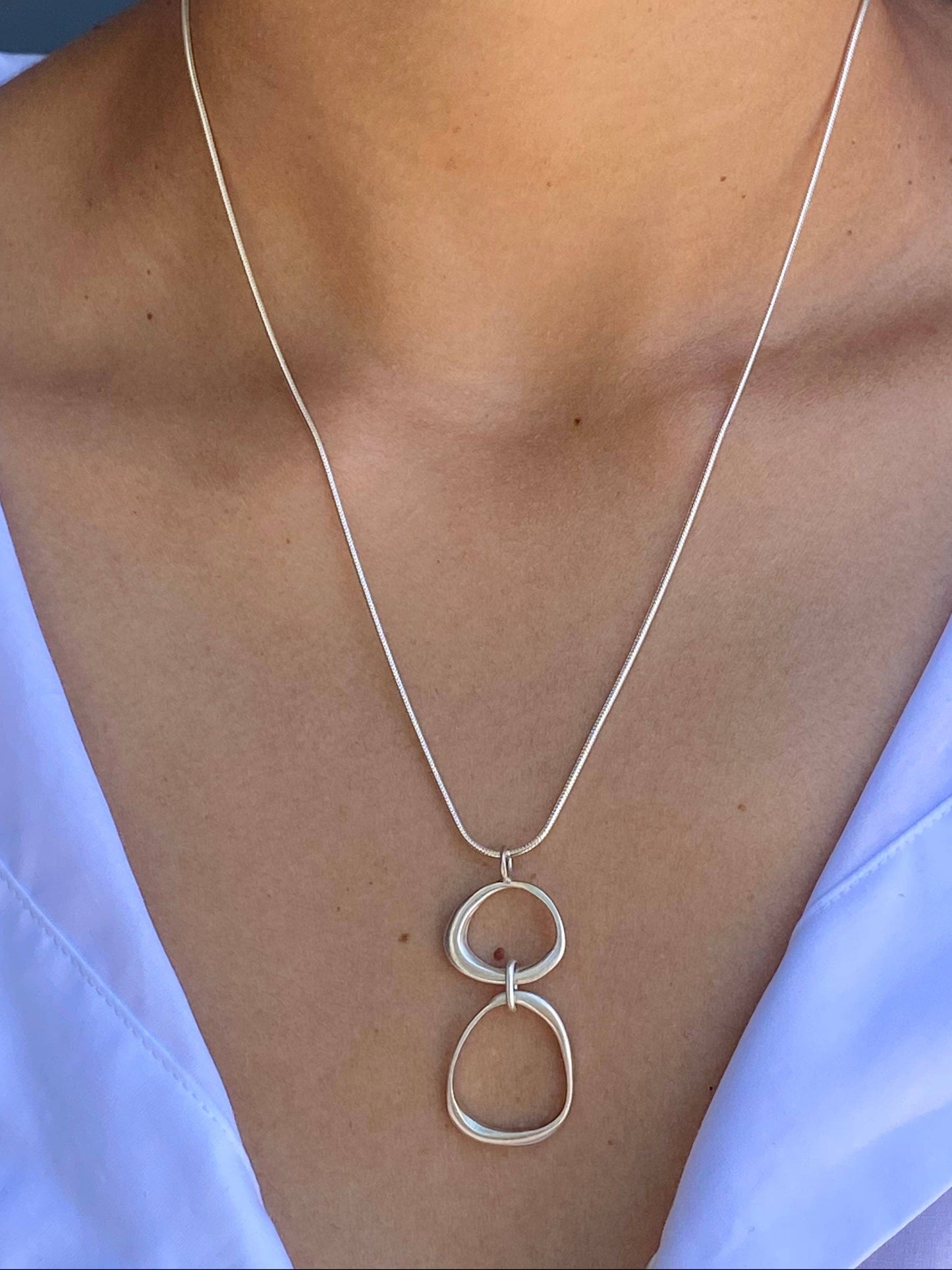Organic Circles Necklace