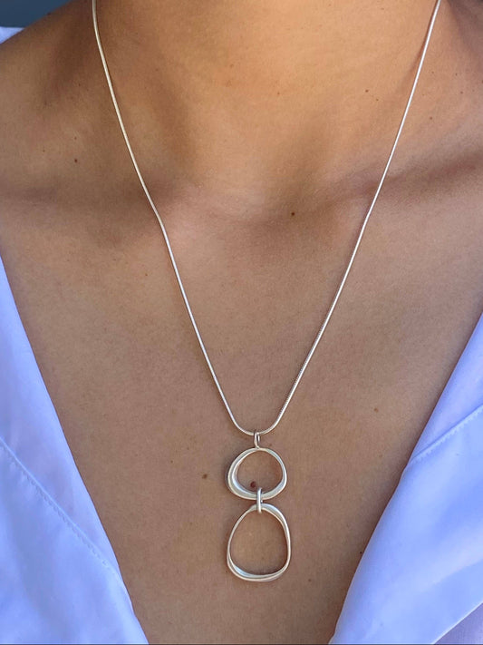 Organic Circles Necklace