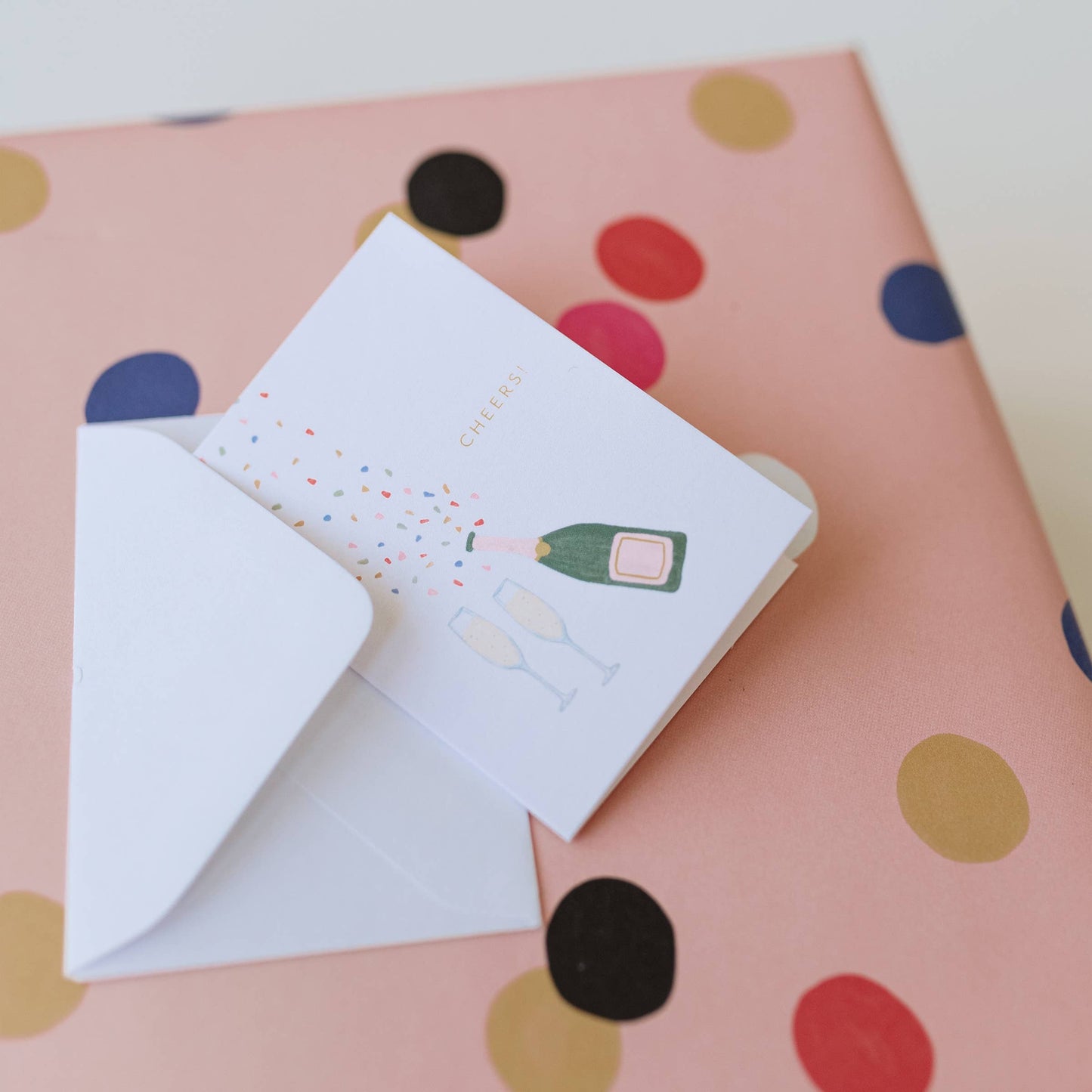 Cheers! Champagne Mini Card