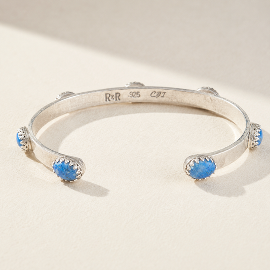 Seven Nation Denim Lapis Cuff
