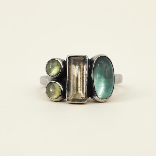 Multi-Shape Stone Ring