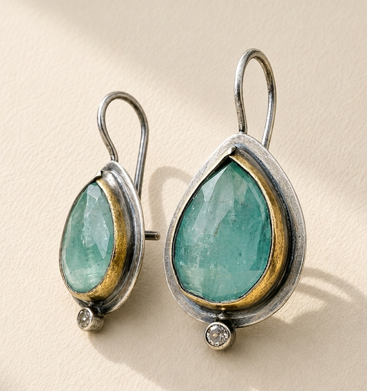 Teardrop Rim Earrings