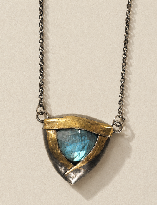 Large Fold Necklace