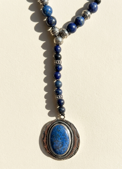 Unyielding Truth Beaded Lariat Necklace