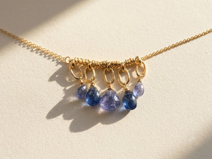 Purple Haze Briolette Necklace