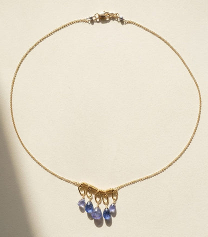Purple Haze Briolette Necklace