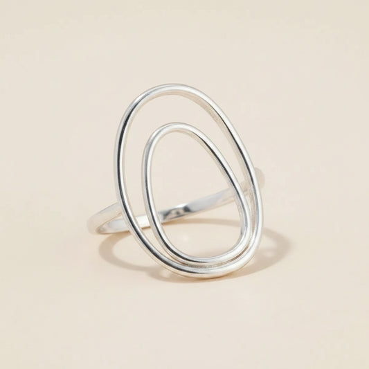 Double Ovals Ring