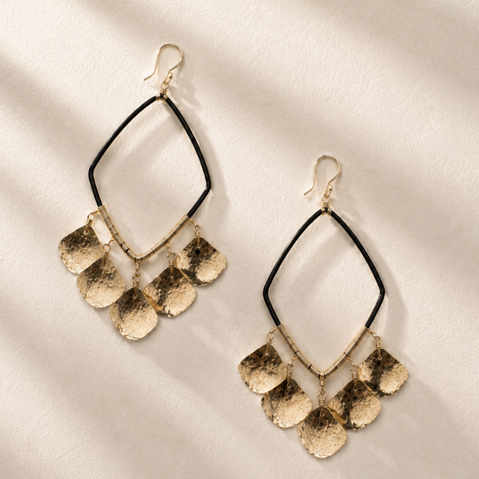 Golden Tango Earrings