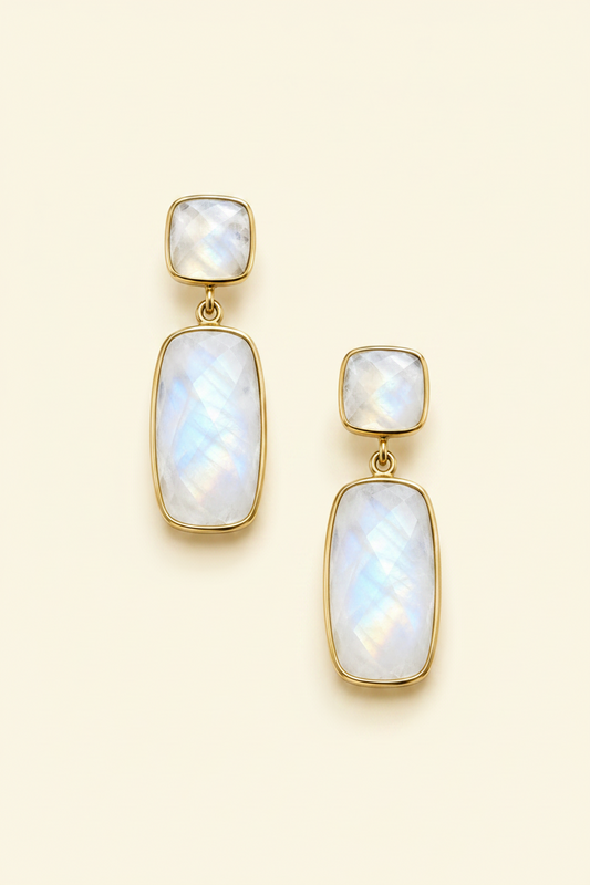 Double Gems Earrings