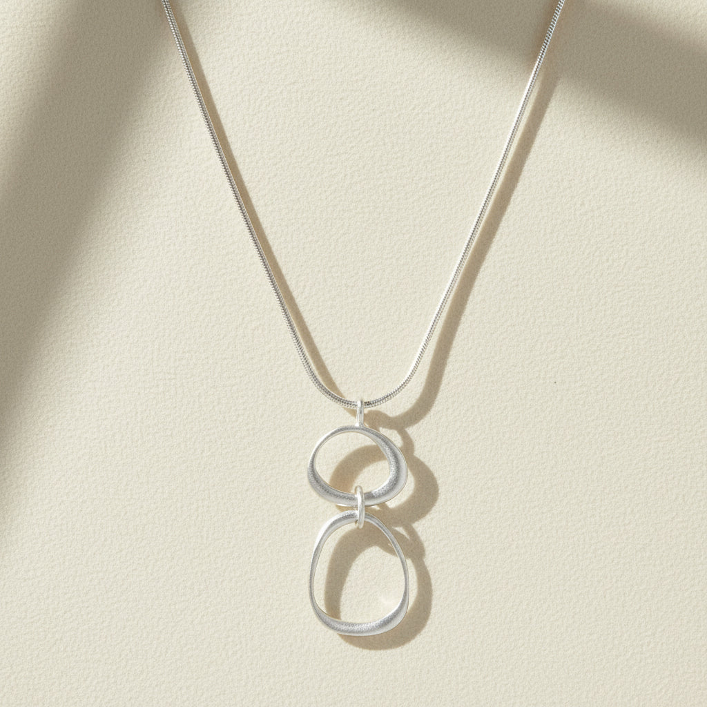Organic Circles Necklace