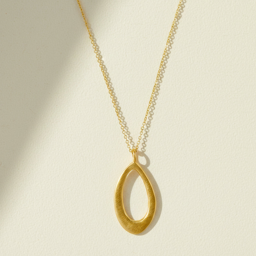 Organic Leaf Necklace