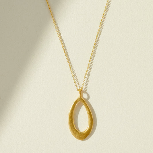 Organic Leaf Necklace