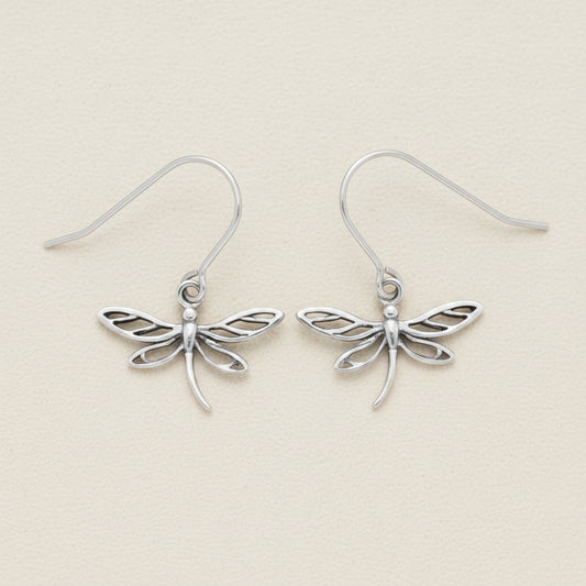 Dragonfly Dangle Earrings