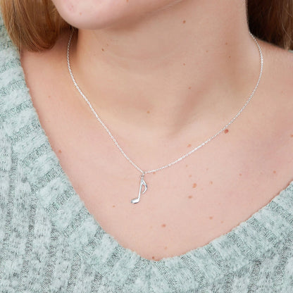 Quarter Note Necklace