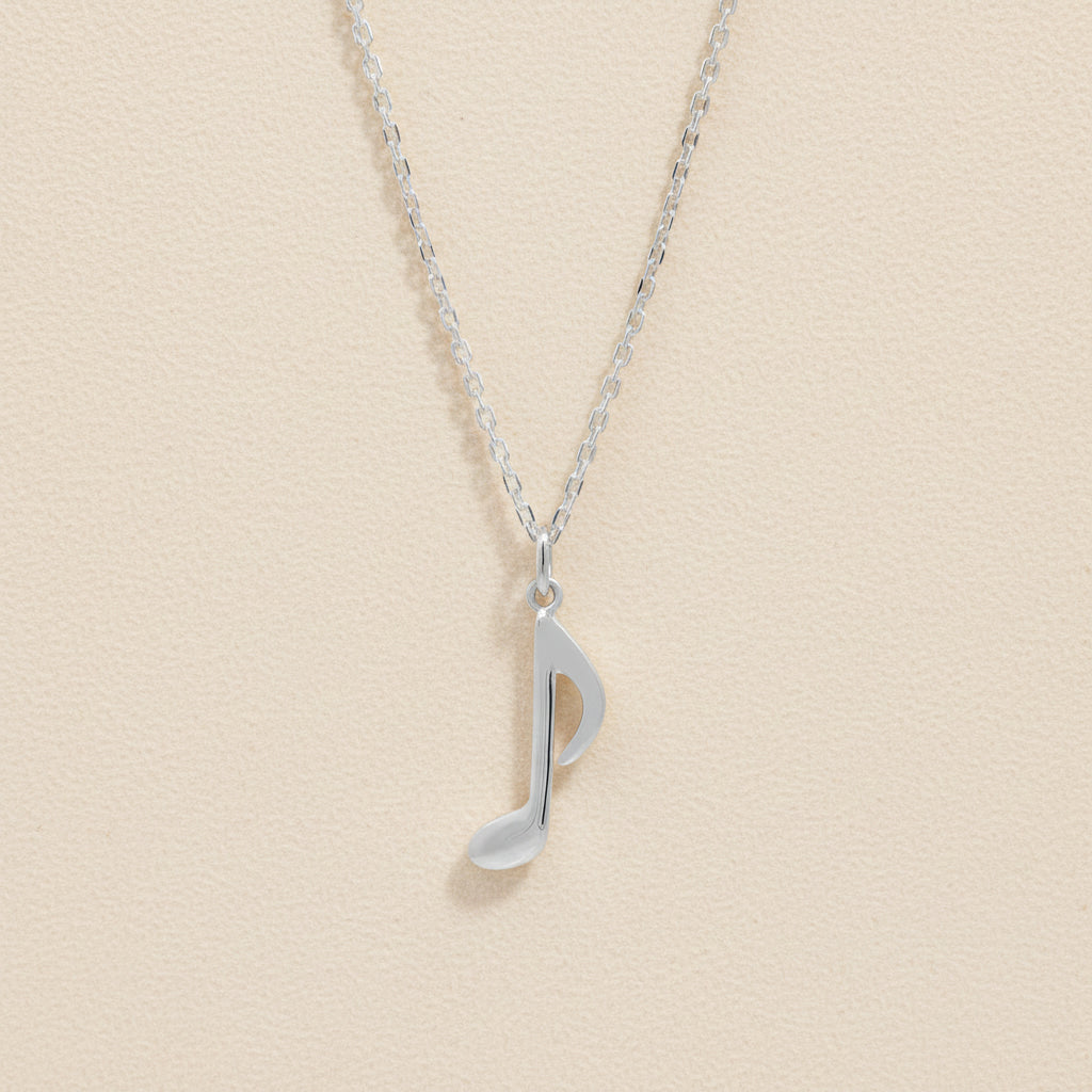Quarter Note Necklace