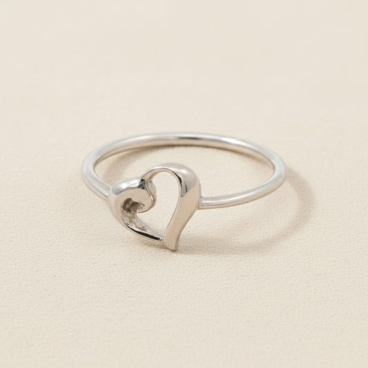 Infinite Loop Heart Ring