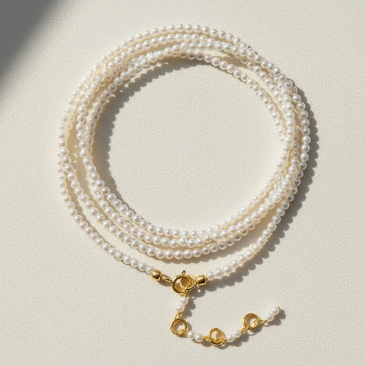 Freshwater Pearl Wrap Bracelet/Necklace