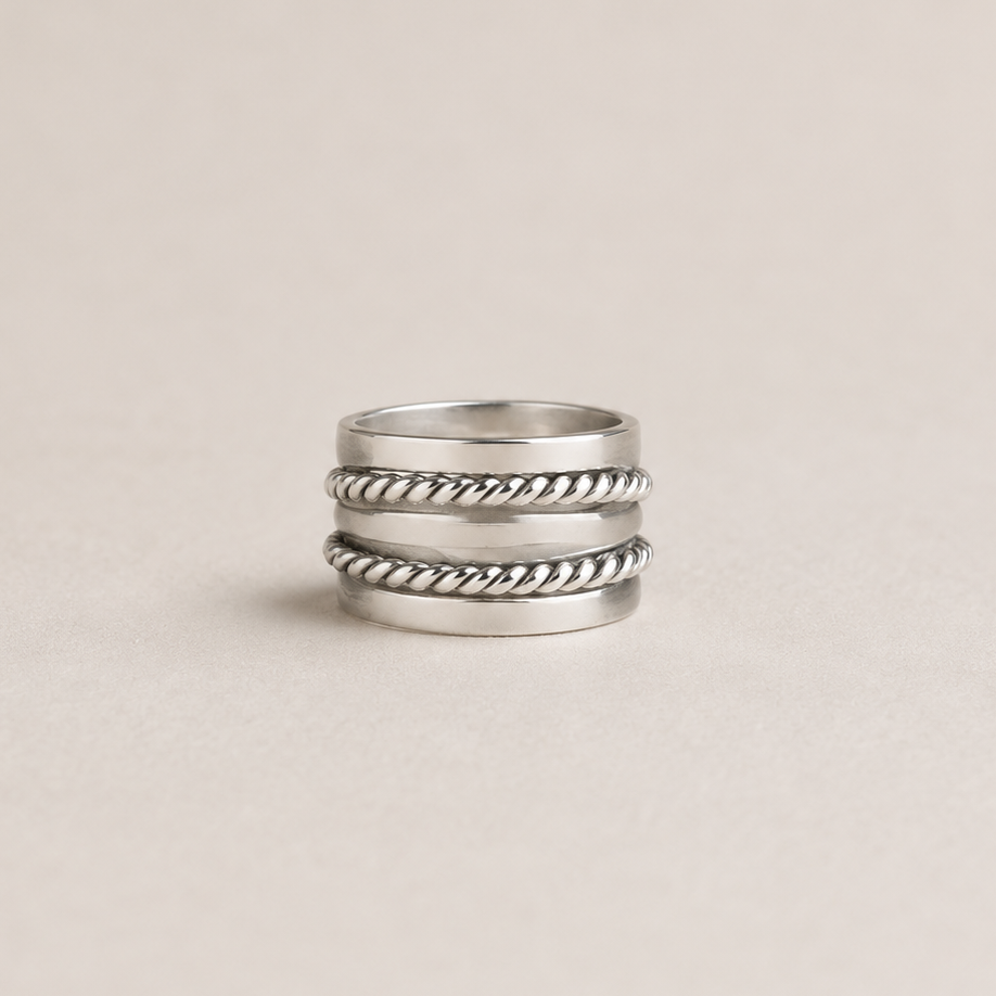 Five Band Rope Ring