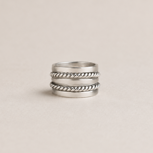 Five Band Rope Ring