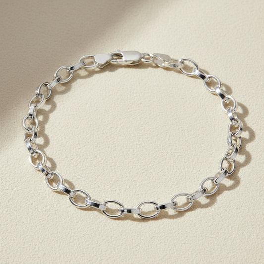 Oval Link Chain Bracelet