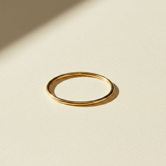 Dainty Band Stacking Ring