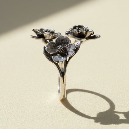 Dogwood Flowers Ring