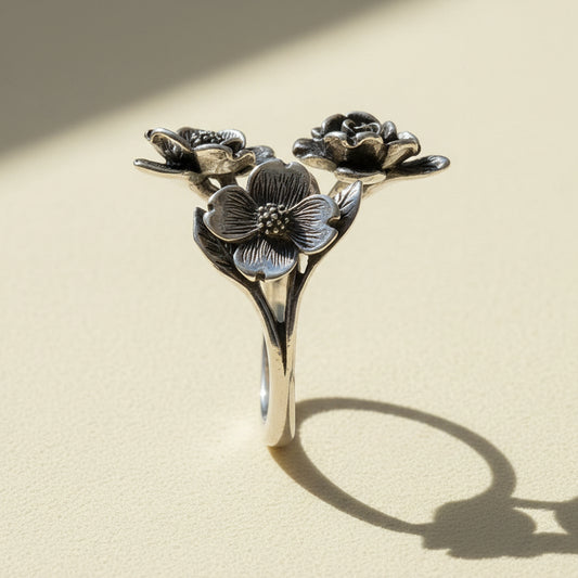 Dogwood Flowers Ring