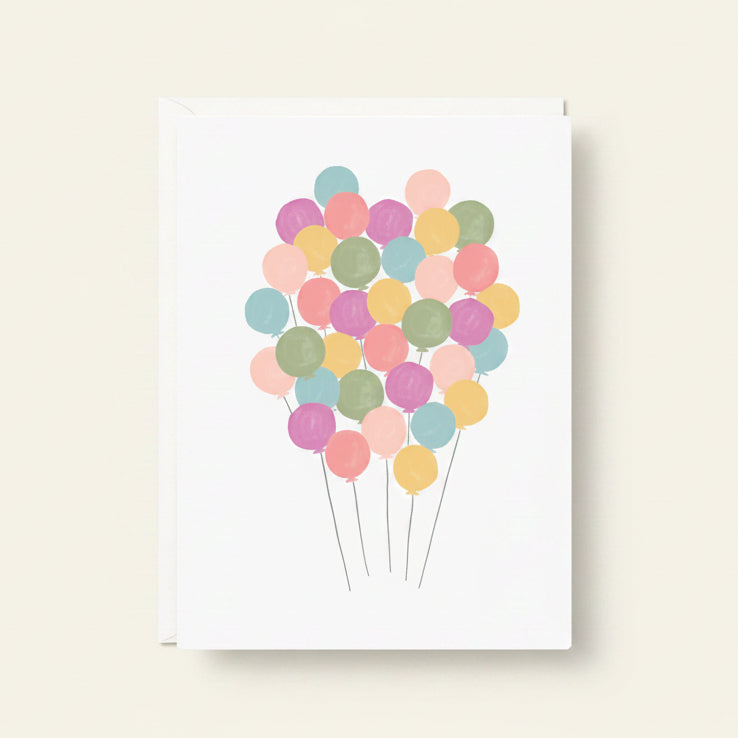 Balloons Mini Card