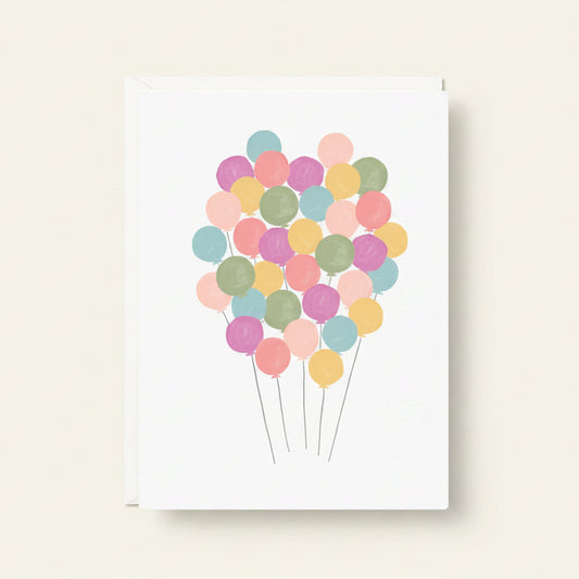 Balloons Mini Card