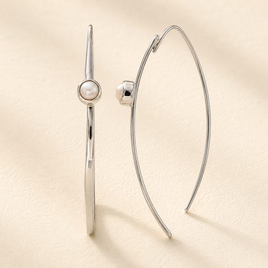 Pearl Marquis Earrings