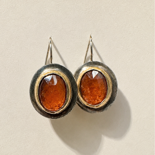 Crescent Rim Hook Earrings