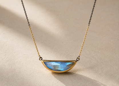 Crescent Split Necklace