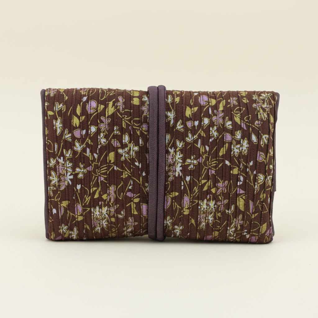 Handmade Floral Garden Jewelry Roll