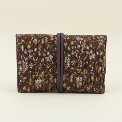 Handmade Floral Garden Jewelry Roll