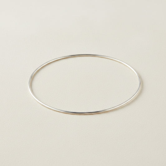 Hammered Textured Bangle Bracelet